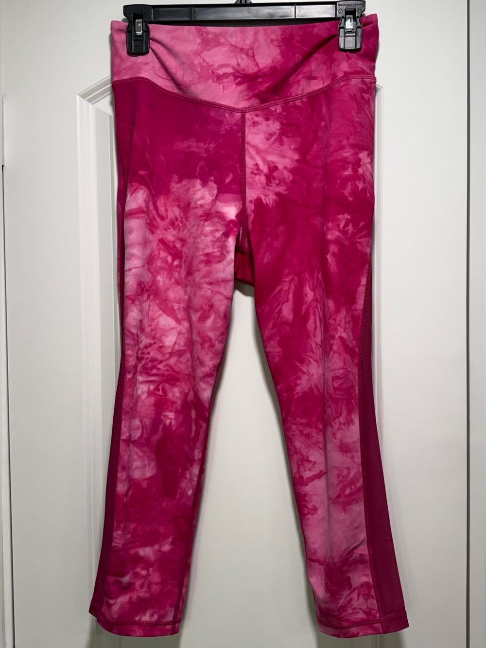 ZYIA Pink Tie-Dye Activewear Leggings Sz. 8-10